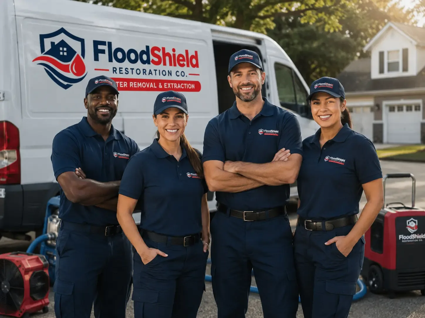 Flood Damage Restoration company in Nachusa, IL